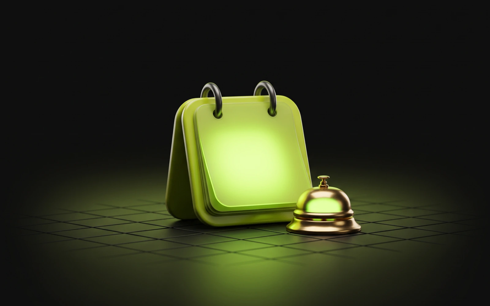 An AI receptionist offering open appointment slots on a phone call and saving the booking