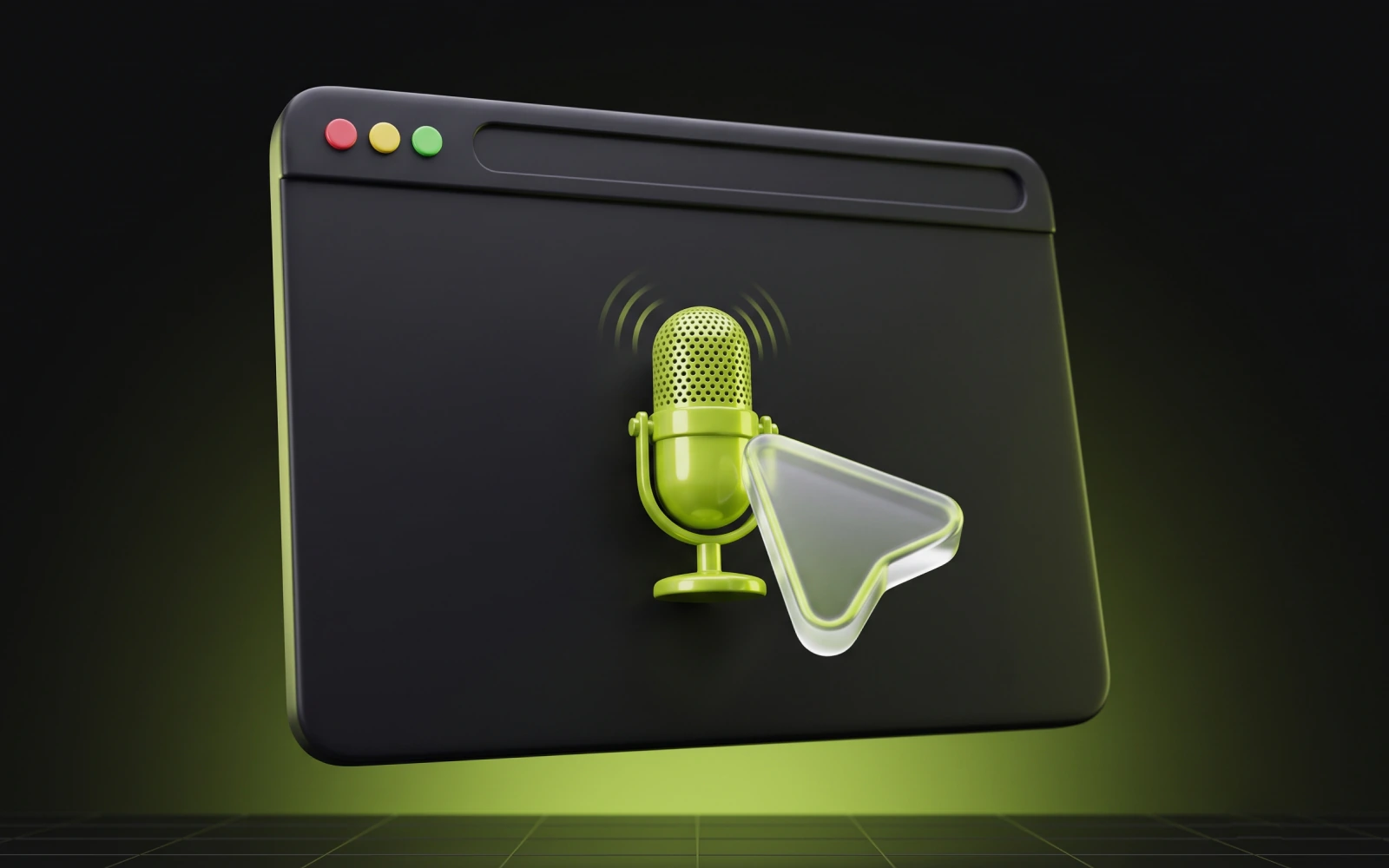 A voice agent inside a web page and a Flutter app, streaming audio over a WebSocket